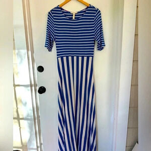 Matilda Jane Elbow Sleeve Maxi Dress size small women’s